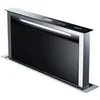 Image de FDW 908 IB XS - Hotte - Courant descendant - largeur : 88 cm - evacuation & recyclage - verre inox/noir