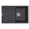 Image de Evier à encastrer 78cm fragranit onyx 459426