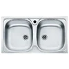 Image de Mepamsa Double évier Lineal 78.43 Inox One Size