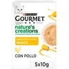 Image de Purina Gourmet Nature Purée De Poulet Nourriture Humide Pour Chats 11x5x10g One Size