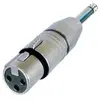 Image de - Adaptateur audio - XLR3 femelle pour jack mono mâle
