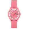 Image de Lacoste Montre Analogique à Quartz pour Enfants Collection LACOSTE.12.12 Kids avec Bracelet en Silicone Rose - 2030040 en occasion ou reconditionné