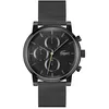 Image de Lacoste Montre Analogique Multifunction à Quartz pour Homme Collection Replay avec Bracelet Milanais en Acier Inoxydable Noir - 2011411 en occasion ou reconditionné