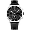 Image de Tommy Hilfiger Montres Montre Homme Tommy Hilfiger TH-Oxford - 1710725 Bracelet Cuir Noir