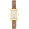Image de Coach Montre Femme Coach Mara - 14504617 Bracelet Cuir Marron