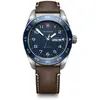 Image de Victorinox Montre Homme Victorinox Swiss Army - 242040 Bracelet Cuir Marron
