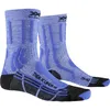 Image de X-Socks - Trek X Merino Light Lady - Chaussettes randonnée femme Magnolia Purple Melange / Dolomite Grey - 35 - 36