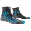 Image de X-Socks - Trek Outdoor Low Cut Lady - Chaussettes randonnée femme Anthracite / Turquoise - 37 - 38
