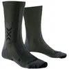 Image de X-Socks - Hike Discover Crew - Chaussettes randonnée Dark Sage / Black - 35 - 38