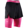Image de X-Bionic - Effektor 2-in-1 Shorts - Short running femme X Black / Neo Pink - L