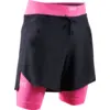Image de X-Bionic - Effektor 2-in-1 Shorts - Short running homme X Black / Neo Pink - XL