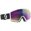 Image de Scott - Factor pro - Masque ski Black / Neon Yellow - Argent Chrome AMP Cat 2