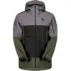 Image de Scott - Explorair 3L Jkt - Veste imperméable homme Evening Grey / Black - S