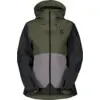 Image de Scott - Explorair 3L Jkt - Veste imperméable femme Douglas Green / Evening Grey - S