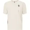 Image de Scott - Vertic Zip SS - Maillot VTT homme Cotton White / Toast Beige - S