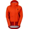 Image de Scott - Vertic 2.5L WP Jacket - Veste vélo femme Turbo Red / Toasted Red - L
