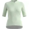 Image de ODLO Essential T-shirt S/u Collar S/s Full Zip W - Vert - taille S 2025