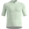 Image de ODLO Essential T-shirt S/u Collar S/s Full Zip - Vert - taille S 2025