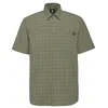 Image de Mammut - Lenni Shirt - Chemise homme Marsh / Dark Marsh - S