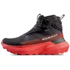 Image de Mammut - Aenergy Ultra Mid GTX - Chaussures randonnée homme Black / Mammut Red - 47.1/3