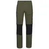 Image de Mammut - Zinal Hybrid Zip Off Pants - Pantalon randonnée homme Dark Marsh / Black - 50 - Regular