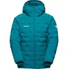 Image de Mammut - Sender IN Hooded Jacket - Doudoune femme Deep Teal - XL