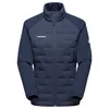 Image de Mammut - Sender IN Hybrid Jacket - Doudoune femme Marine - XS