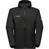 Image de Mammut - Rime Light IN Hybrid Hooded Jacket - Doudoune homme Black - L