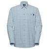 Image de Mammut - Lenni Longsleeve Shirt - Chemise homme Nebla / Tschiel - XXL