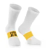 Image de Assos - Spring Fall Socks EVO - Chaussettes vélo White Series - 39 - 42