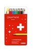 Image de Boîte métal de 12 crayons de couleurs permanents Swisscolor -