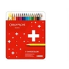 Image de Boîte métal de 18 crayons de couleurs permanents Swisscolor -