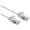 Image de Roline - Cordon de raccordement - RJ-45 (M) pour RJ-45 (M) - 2 m - UTP - CAT 6a - sans halogène, moulé - gris