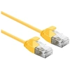 Image de Roline - Cordon de raccordement - RJ-45 (M) pour RJ-45 (M) - 1 m - UTP - CAT 6a - sans halogène, moulé - jaune