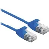 Image de Roline - Cordon de raccordement - RJ-45 (M) pour RJ-45 (M) - 50 cm - UTP - CAT 6a - sans halogène, moulé - bleu