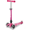 Image de Trottinette 3 Roues Mini Deluxe Rose Pliable LED