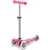 Image de Trottinette Mini Micro Deluxe Glitter Rose Led Pour Enfant