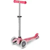 Image de Trottinette Mini Micro Deluxe Glow Rose Led Pour Enfant