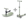 Image de Jeu de plein air Trottinette évolutive Mini Micro Deluxe Rock & Go LED Vert Sauge