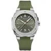 Image de Alpina Montres Montre Femme ALPINA Alpiner - AL-220K2AE6 Bracelet Caoutchouc Kaki