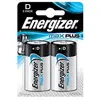 Image de - Blister de 2 Piles - ENR Max Plus - D - Piles Alcalines