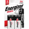 Image de Energizer Pile Alcaline Max 9v/6lr61 One Size