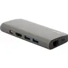Image de USB-C Travel Dock Gris Sidéral - Dock USB-C 9 ports