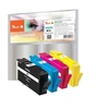 Image de - Pack de 4 - noir, jaune, cyan, magenta - compatible - remanufacturé - cartouche d'encre (alternative pour : HP 364XL) - pour HP Deskjet 35XX;
