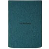 Image de - Etui à rabat pour lecteur eBook - cuir imitation PU - vert - pour PocketBook InkPad 4, InkPad Color 2, InkPad Color 3