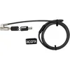 Image de Cable anti-col universel UNIVERSAL SECURITY LOCK Longueur 2M Anthracite 3