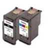 Image de Multi Pack C545XL/C546XL - Pack de 2 - XL - noir, couleur (cyan, magenta, jaune) - compatible - cartouche d'encre (alternative pour : Canon PG-545XL,