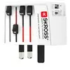 Image de Adaptateur Chargeur de Voyage Modèle MUV USB-A/USB-C PD 27W 2 Pôles Blanc