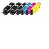 Image de Multi Pack Plus C570, C571 - Pack de 6 - noir, jaune, cyan, magenta, photo noire - compatible - cartouche d'encre - pour Canon PIXMA MG5751, MG5752,