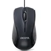 Image de - Souris - droitiers et gauchers - 3 boutons - filaire - USB - noir